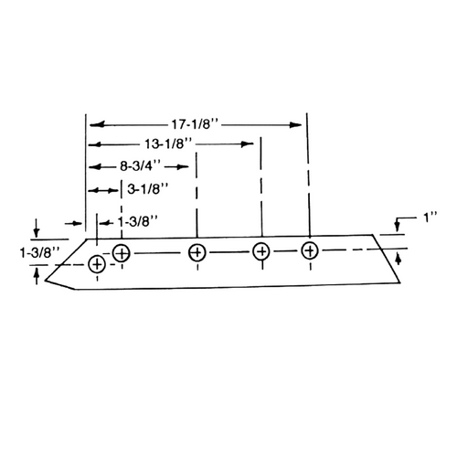 Ford Plow Share 18", 5 Bolt, Rock Share, Case of 6. Ford Plow Share 18", 5 Bolt, Rock Share, Case of 6.