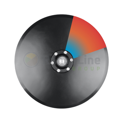 15" X 3.5mm John Deere XP Seed Opener, Extreme Duty Double Row Bearing, Guaranteed True™, Forges de Niaux Blade, AA65248, AA105716