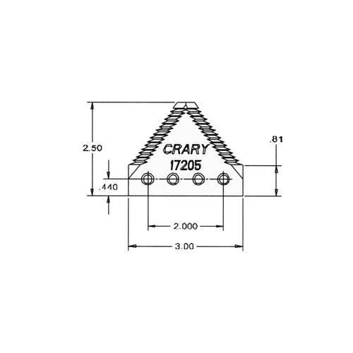 Sickle Section; 17205 Sickle Section; 17205