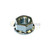 3/8" Serrated Flange Locking Nut, Zinc