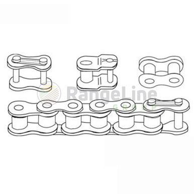 120 Roller Chain, 10ft. (USA) - RangeLine Group