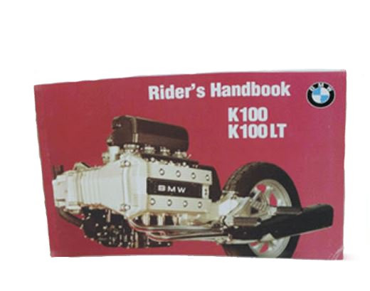 Rider's Handbook - K100, K100LT - Capital Cycle Rider's Handbook - K100, K100LT - Capital Cycle