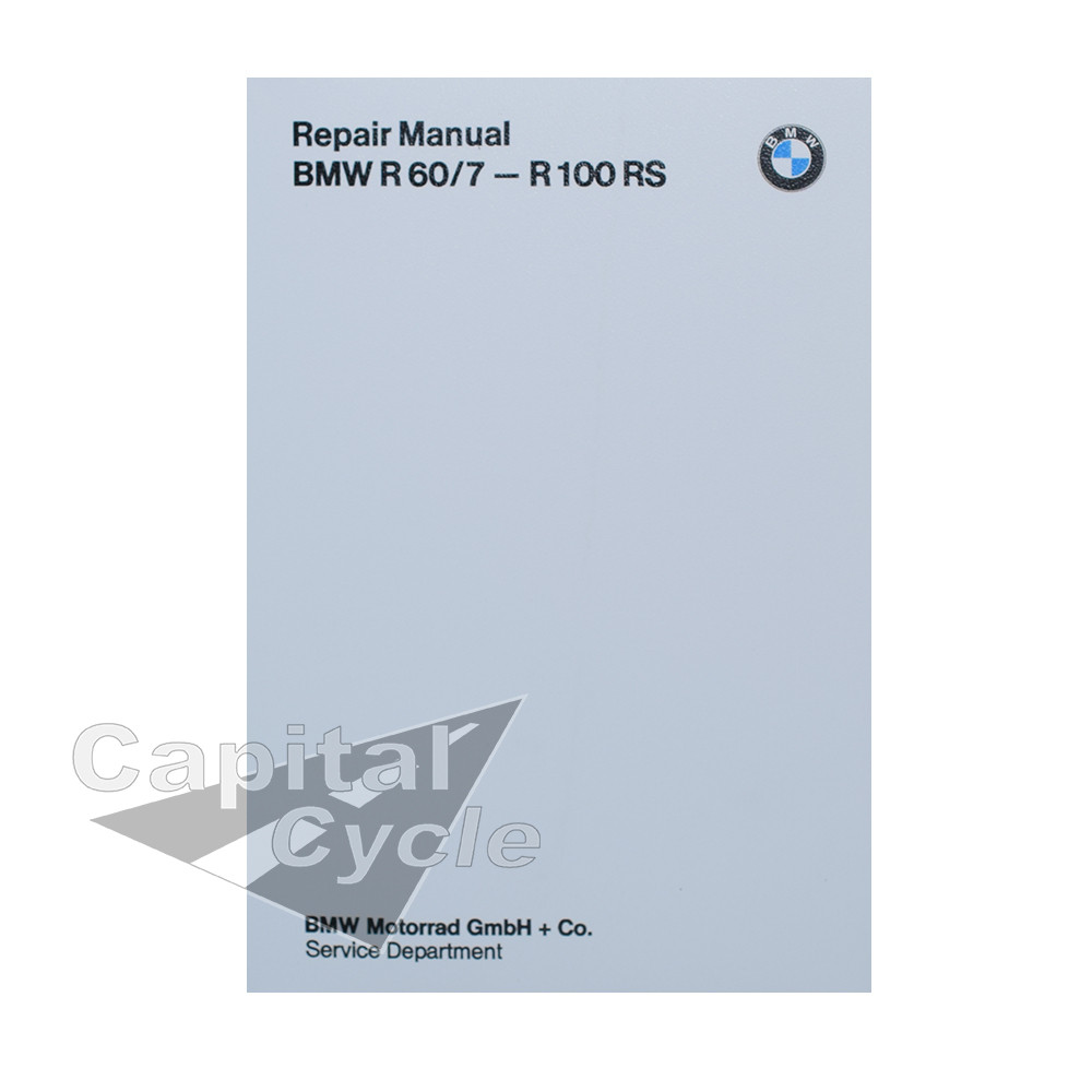 Workshop Manual - All /7 Models R60/7 to R100RS, 1977-84 - Capital 