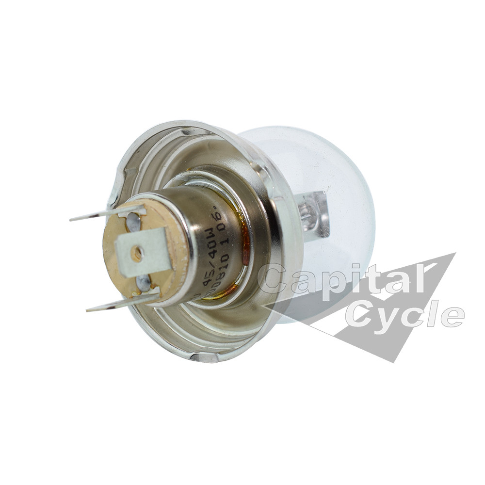 12V 45/40W Gelb Birne BA20D Für Motorrad & Oldtimer | Vintage Scheinwerferlampe | LED-Technik