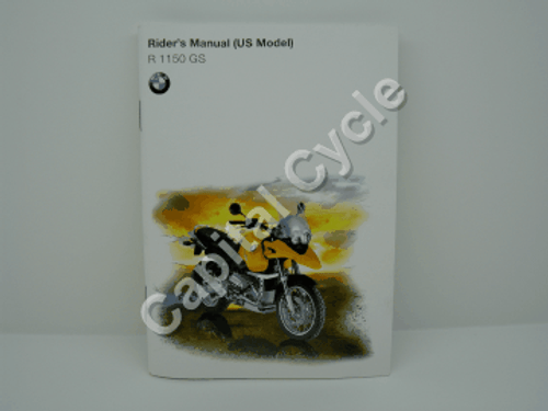 Rider's Manual - BMW R1150 GS