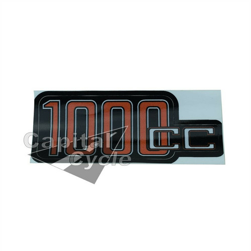 Decal Battery Cover - 1000cc Silver