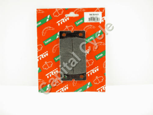 Brake Pad Set - Airheads 1981-89, BREMBO Caliper & K75C, K75S