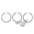 Wiper Ring Airheads  - /5, /6 & /7 models Set of 3