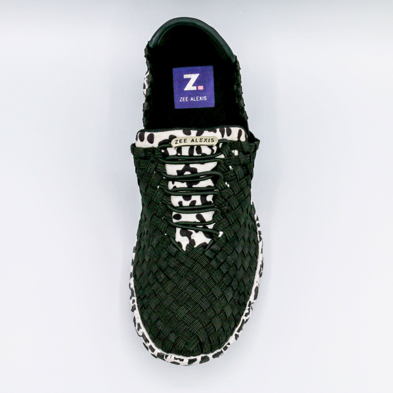 Keds Snow Leopard Sneakers Zee Alexis DANIELLE Black Metallic