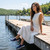 Danielle Navy Woven Sneakers Dock Lifestyle 1 