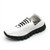 Danielle White Metallic Black Bottom 
