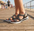 SALLY Black Stretch Sandals