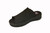 Ava Black Metallic Wedge Comfort Sandal