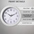 13.75 Inch Plastic Round Battery Operated Simple Modern Wall Clock - Office, ClassRoom, Livingroom, Dining Room, Bedroom and Kitchen Wall Decor 13.75 Inch Plastic Round Battery Operated Simple Modern Wall Clock - Office, ClassRoom, Livingroom, Dining Room, Bedroom and Kitchen Wall Decor