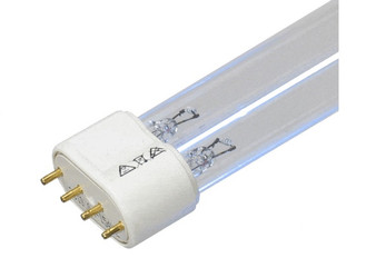 Ultravation - UltraMAX UME-2036 and Ultravation - UltraMAX UME-1036  UV Light Bulb for Germicidal Air Treatment
Guaranteed Replacement Ultraviolet (UV) Bulb - 4 Pin in Straight line on a Single End 2G11 - H-Style tube - 36 Watts - 16.14 Inch Length Lamp UltraMAX UME-2036 UV Light Bulb
Ultravation - UltraMAX UME-2036 UV Light Bulb is 36 watts and 100% compatible with the OEM 
This lamp produces UV-C light will inactivate and kill bacteria, molds, protozoa, viruses and yeasts. Single lamp system would be Ultravation - UltraMAX UME-1036
This replacement germicidal bulb has a 4 pin base on a single end that is used for air purification systems.

Ultravation - UltraMAX UME-2036 and Ultravation - UltraMAX UME-1036