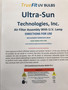 Ultra-Sun Sun-Pure SP-20 SP-20C Trio-1000P Ultraviolet Air Purifier Replacement Kit with (2) UV Lamps 1RK006

1RK006 Kit includes Pre-Filter, Mini Pleat, Carbon Filters Plus 2 replacement UV Bulbs for the Ultra-Sun Sun-Pure SP-20 SP-20C Trio-1000P
The Ultra-Sun Sun-Pure SP-20 SP-20C Trio-1000P System with Part Number 1RK006 will restore your systems operation like new.