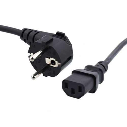 Cable alimentacion PC EU (C13) Cable alimentacion PC EU (C13)