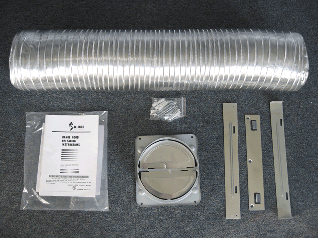 K1016A 36" Wall Mounted Kitchen Range Hood (Baffle Filter) KSTAR