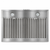 KSTAR K1031 series under-cabinet range hood, underside view; 30-inch model shown