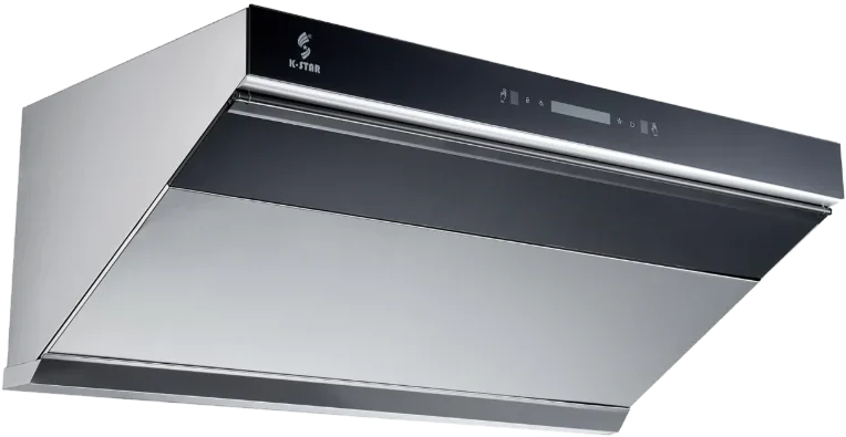 KSTAR K1018A 36-inch under-cabinet range hood with black glass front