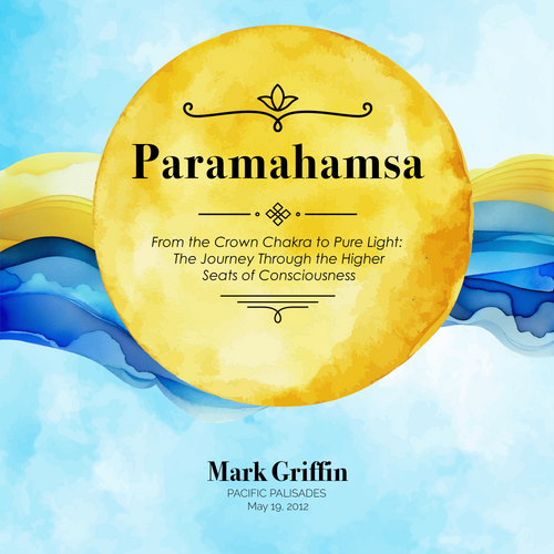 Cover art for Paramahamsa by Mark Griffin, featuring the radiant form of the great swan symbolizing universal Kundalini energy.