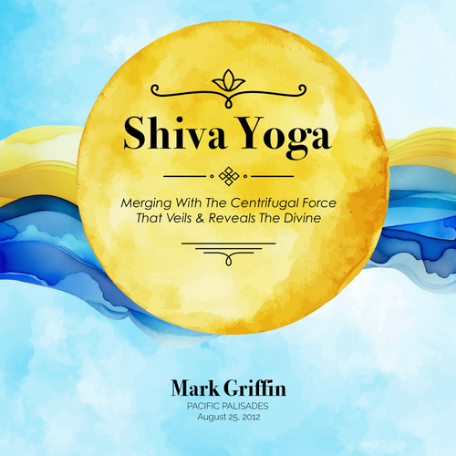 Shiva Yoga audio cover showing the dynamic energy of Bhairava radiating outward, symbolizing the centrifugal force of Shiva’s universal presence.