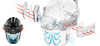 JSP PowerCap® Infinity® Positive Air Pressure Respirator AS/NZS 1716:2012 AS/NZS 1337.1 - White