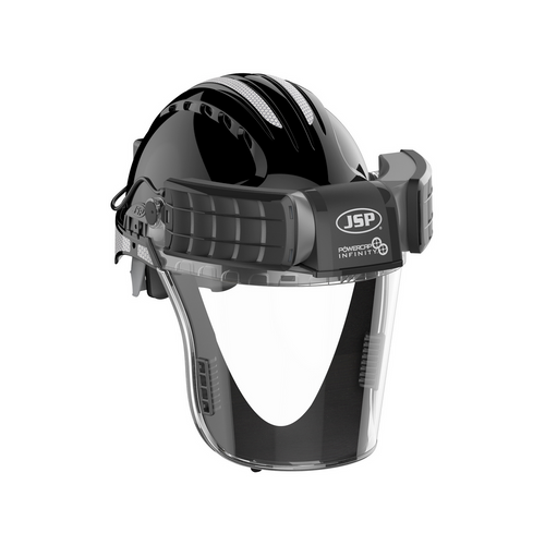 JSP PowerCap® Infinity® Positive Air Pressure Respirator AS/NZS 1716:2012 AS/NZS 1337.1 - Black JSP PowerCap® Infinity® Positive Air Pressure Respirator AS/NZS 1716:2012 AS/NZS 1337.1 - Black