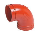 ELBOW, GROOVED, 90, DUCTILE IRON - 12IN ELBOW, GROOVED, 90, DUCTILE IRON - 12IN
