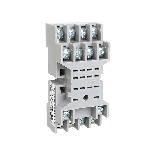 RELAY SOCKET, 14-PIN - 10A, 300V, 4P, W/SAFE RELAY SOCKET, 14-PIN - 10A, 300V, 4P, W/SAFE
