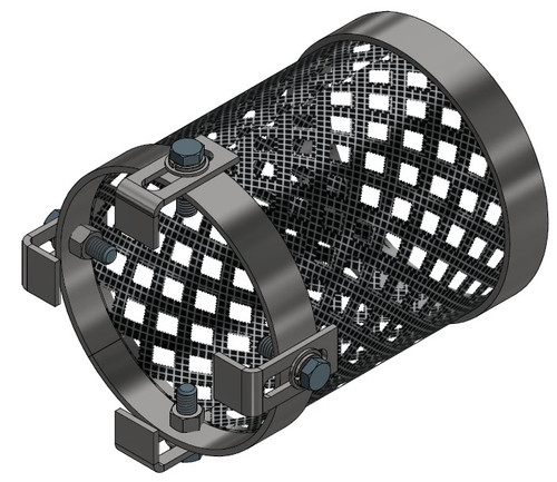PUMP BASKET STRAINER 6 OD X 7 HT, 304SS PUMP BASKET STRAINER 6 OD X 7 HT, 304SS