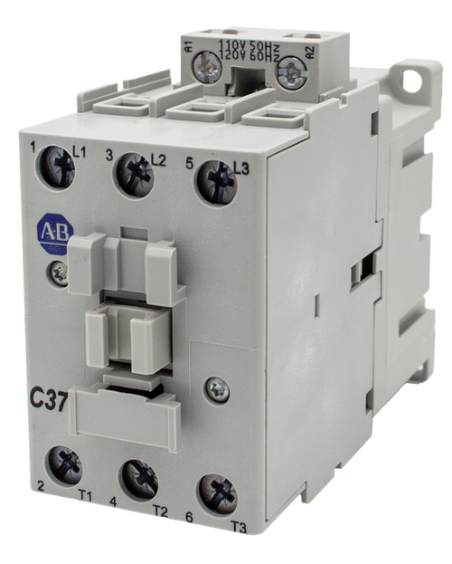 CONTACTOR, 37A - 3P, 110/120V COIL CONTACTOR, 37A - 3P, 110/120V COIL