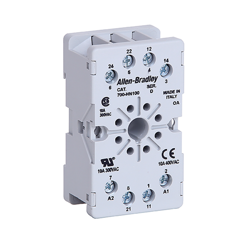 RELAY BASE, 8-PIN - 300V, SCREW TERMINAL, PANEL OR DIN RAIL MOUNT RELAY BASE, 8-PIN - 300V, SCREW TERMINAL, PANEL OR DIN RAIL MOUNT