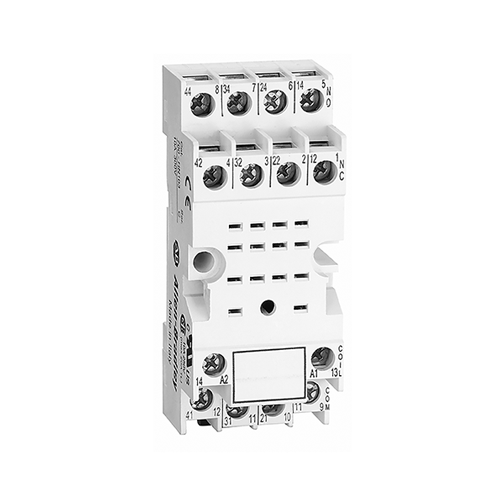 RELAY BASE, 14-PIN - SCREW TERMINAL, PANEL OR DIN RAIL MOUNT RELAY BASE, 14-PIN - SCREW TERMINAL, PANEL OR DIN RAIL MOUNT