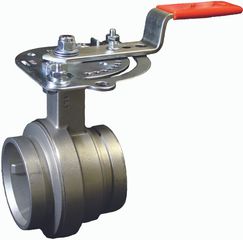 VALVE, BUTTERFLY, GROOVED - 10IN, GEAR, 316SS VALVE, BUTTERFLY, GROOVED - 10IN, GEAR, 316SS