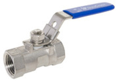 VALVE, BALL, 316SS - 0.5 IN, STD VALVE, BALL, 316SS - 0.5 IN, STD