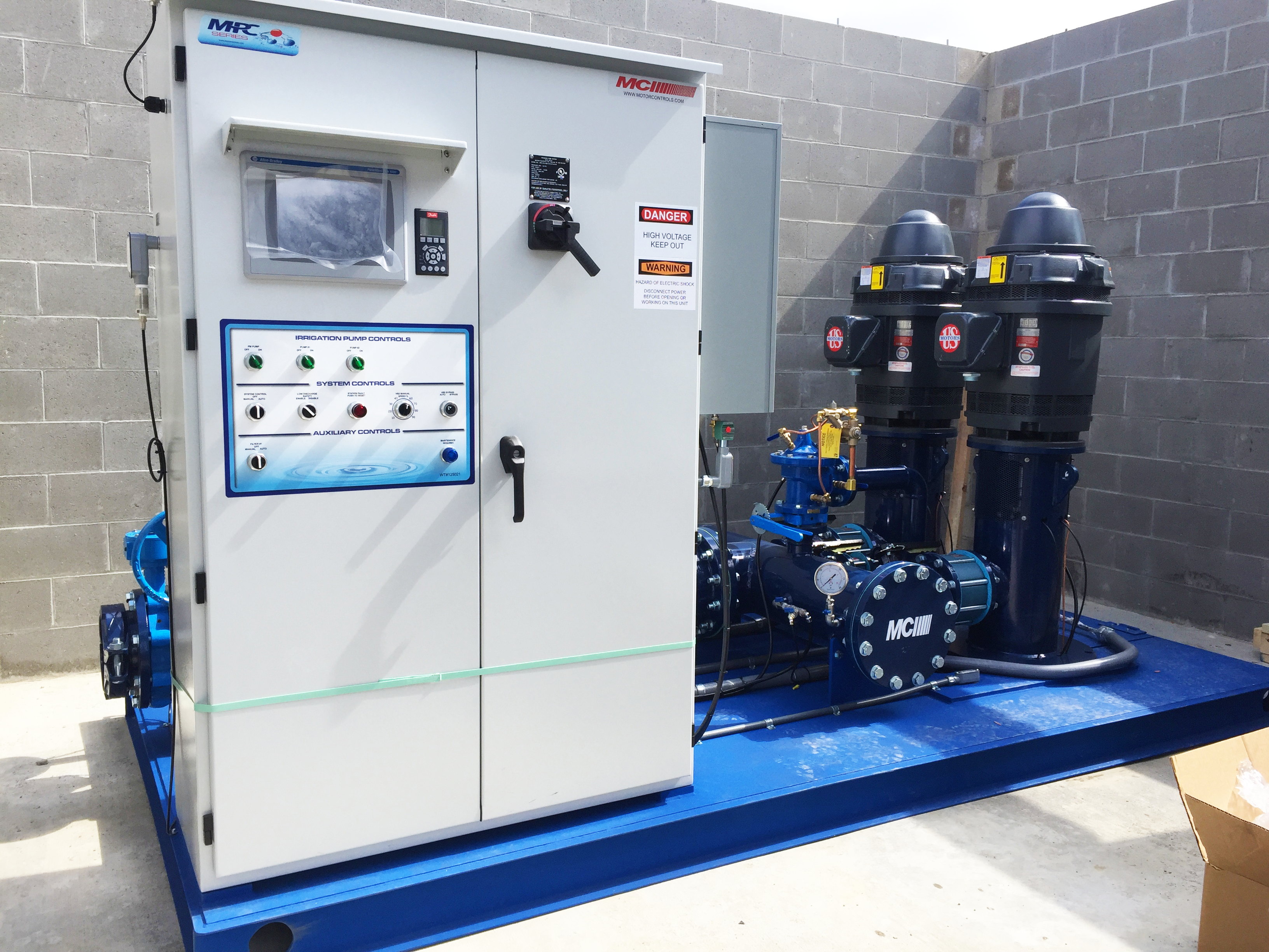 MCI Flowtronex Pump Control Panel
