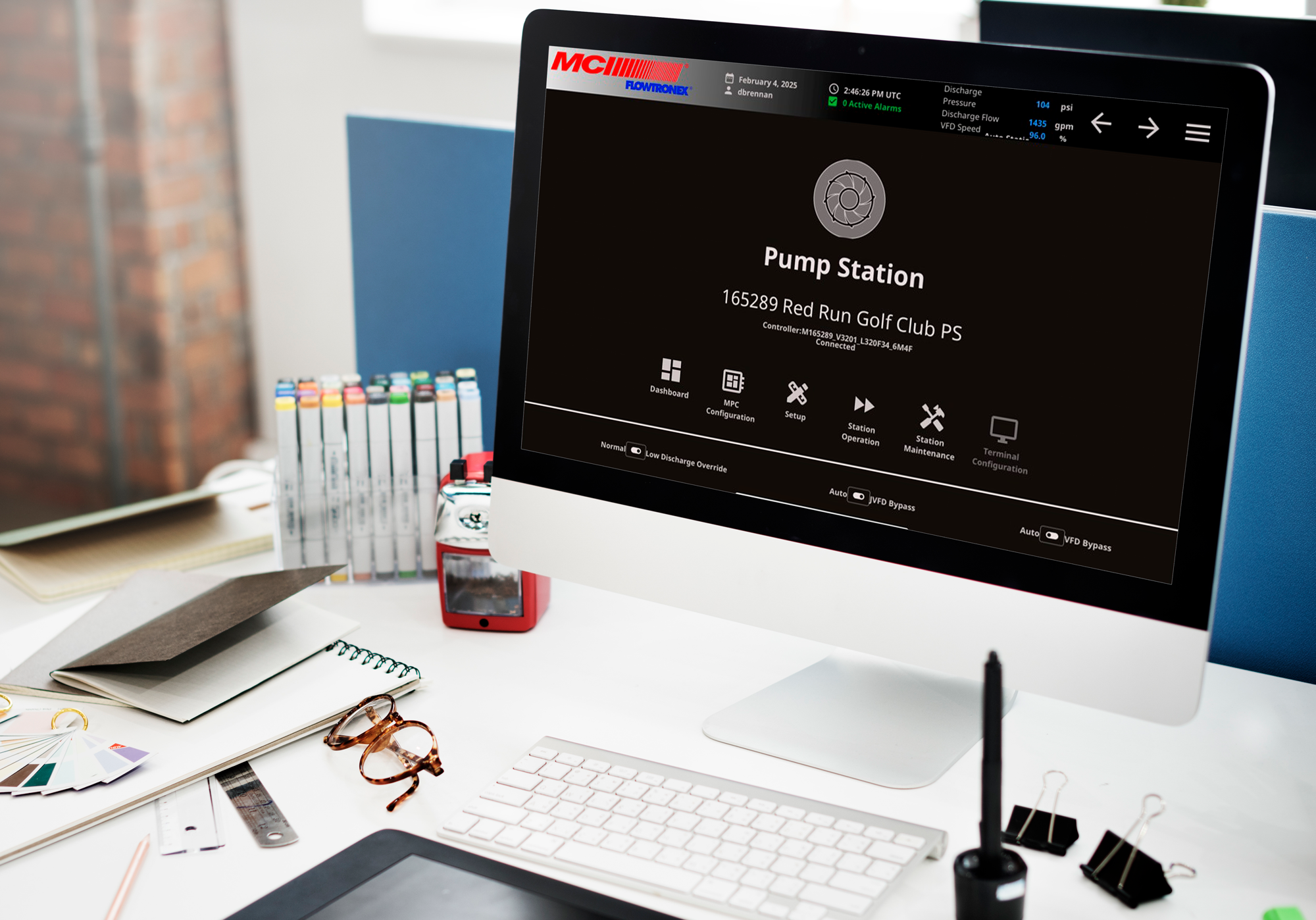 Smart monitoring dashboard