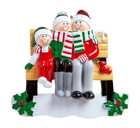 Park Bench Family - 3