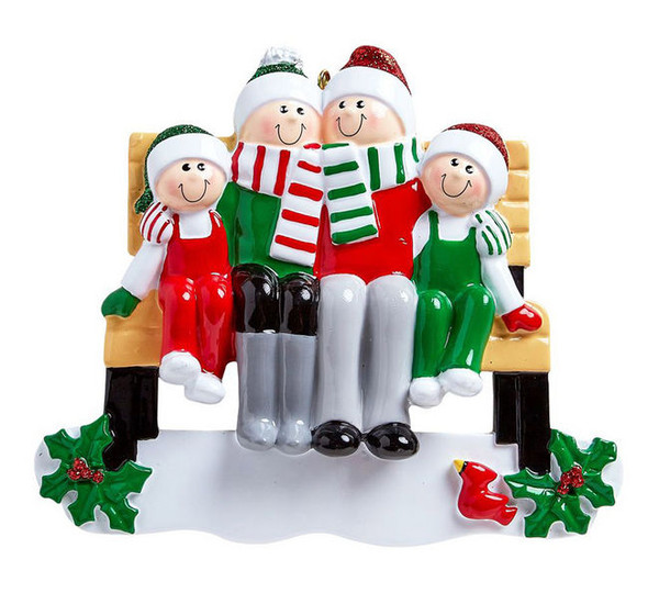 Park Bench Family - 4