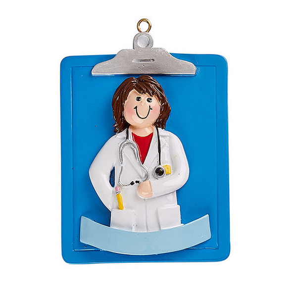 Clipboard Doctor Woman