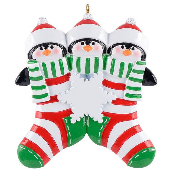 Penguin Stocking Family - 3