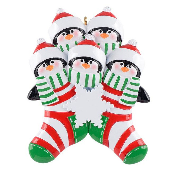 Penguin Stocking Family - 5