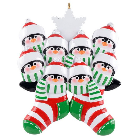 Penguin Stocking Family - 8