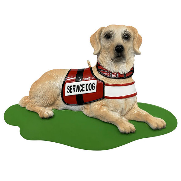 Service Dog - Yellow Lab