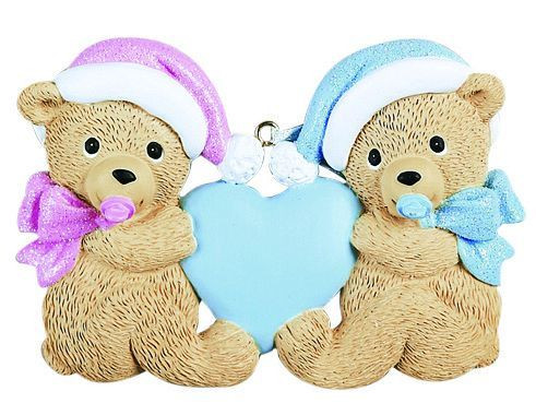 Twin Bears Heart - Assorted 12 Pcs.