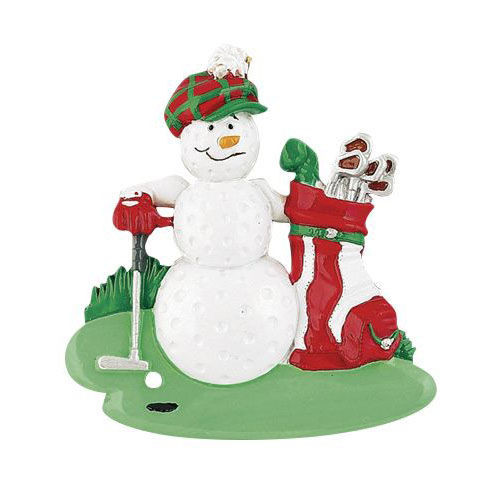 Golf Ball Snowman