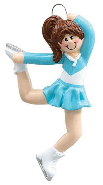 Ice Skate Girl - Brown