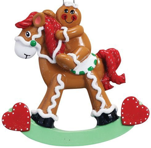 Gingerbread Rocking Horse