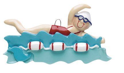 Swimmer Girl In Water
